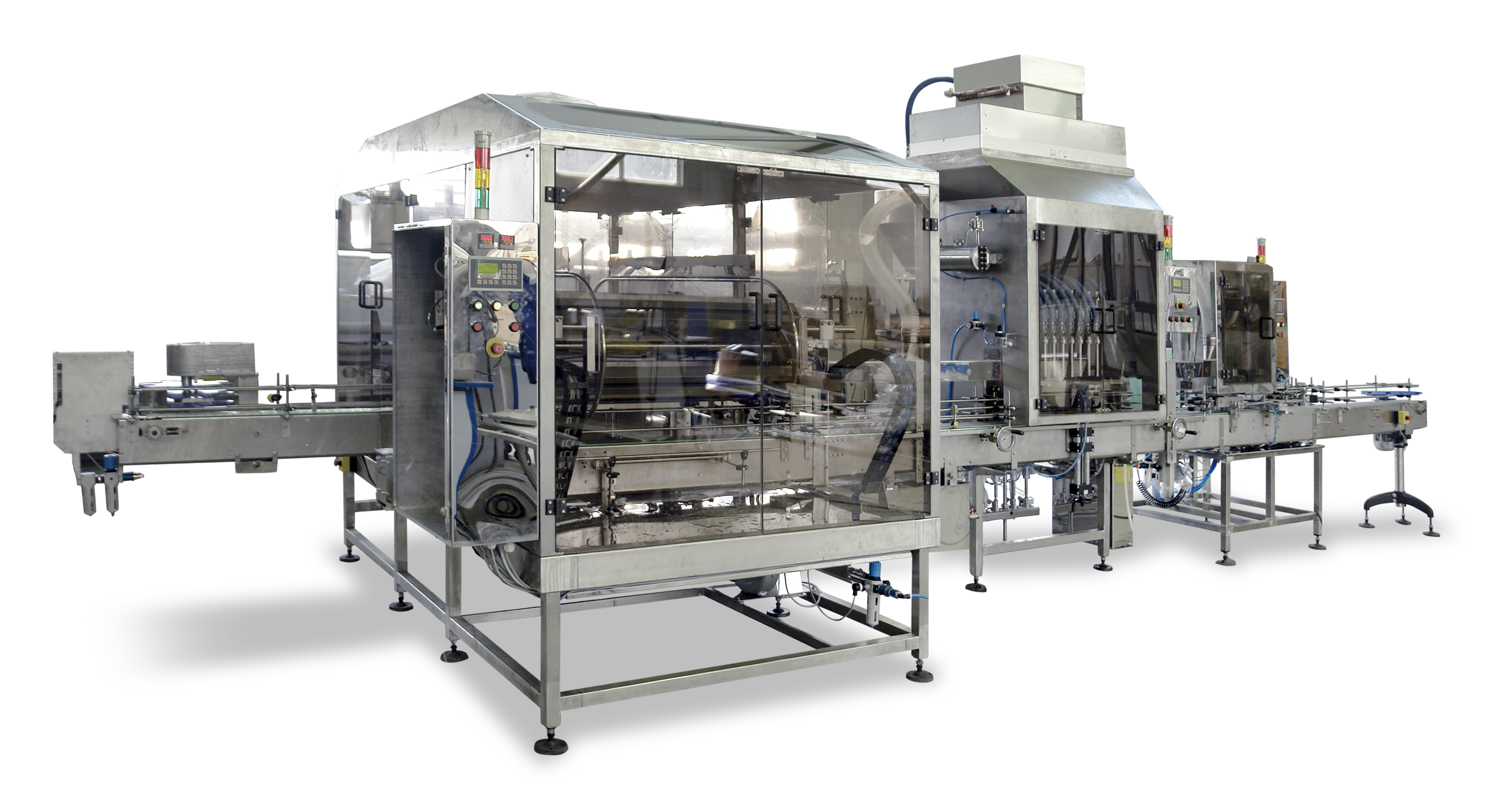 FILLING LINE 6000 for glass jar filling and capping